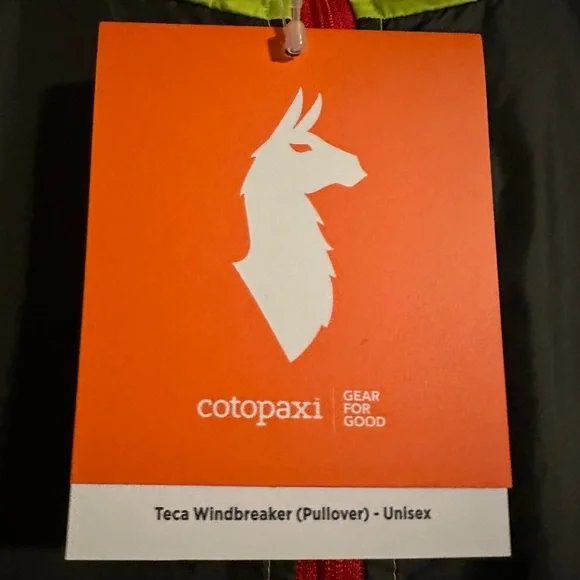 Cotopaxi Teca Windbreaker (Half-Zip) various sizes - Picture 5 of 5